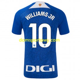 Koszulka Athletic Bilbao Williams JR 10 Wyjazdowe Koszulki Piłkarskie 2024-2025 Krótki Rękaw